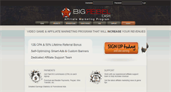 Desktop Screenshot of bigrebelcash.com